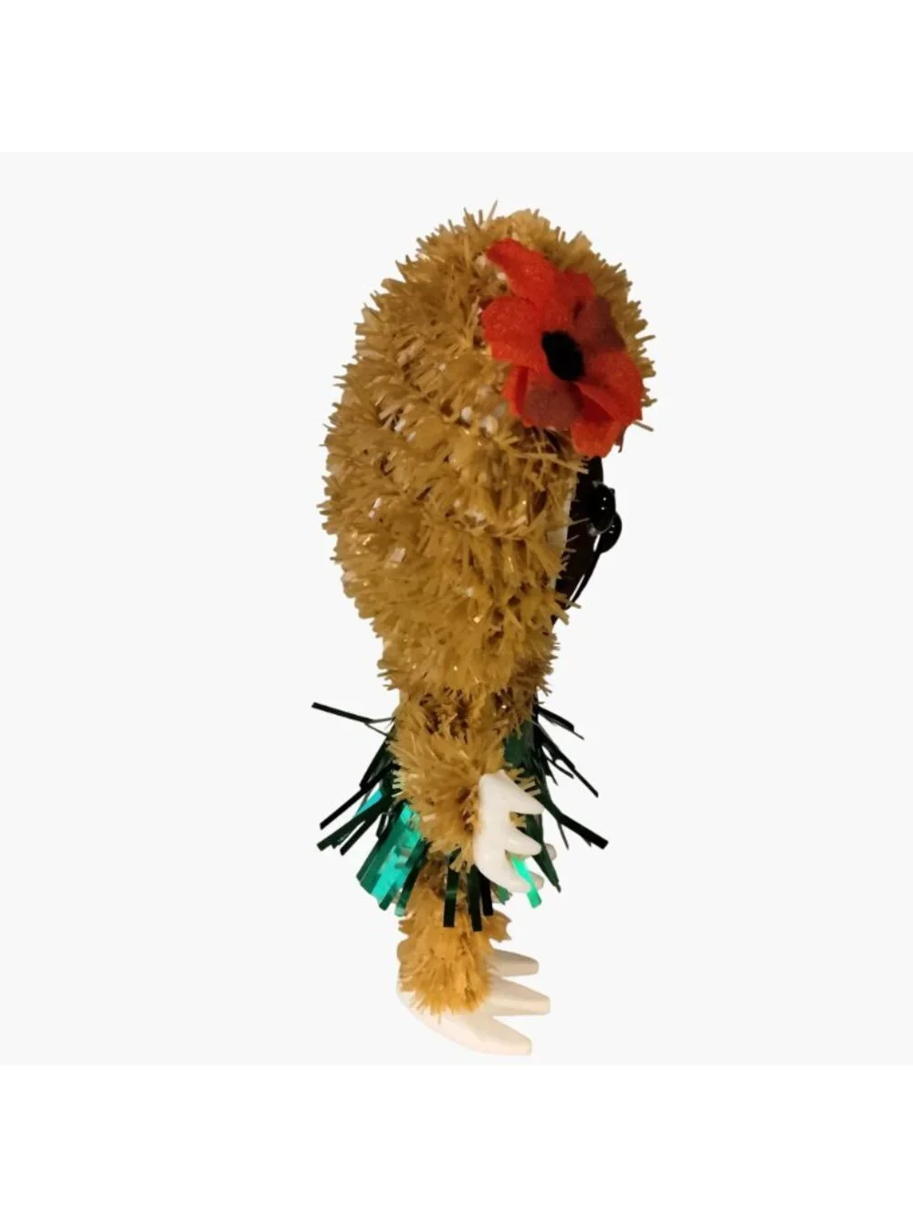 Hula Skirt Tinsel Sloth Decoration Tropical Party Decor Luau Tiki Gift Lot 2